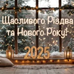 З Різдвом та Новим 2025 Роком